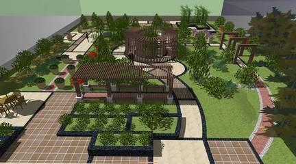 园林景观设计植物种植的原则