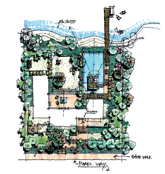 解构与重构 景观设计思维中的草图语言探索
